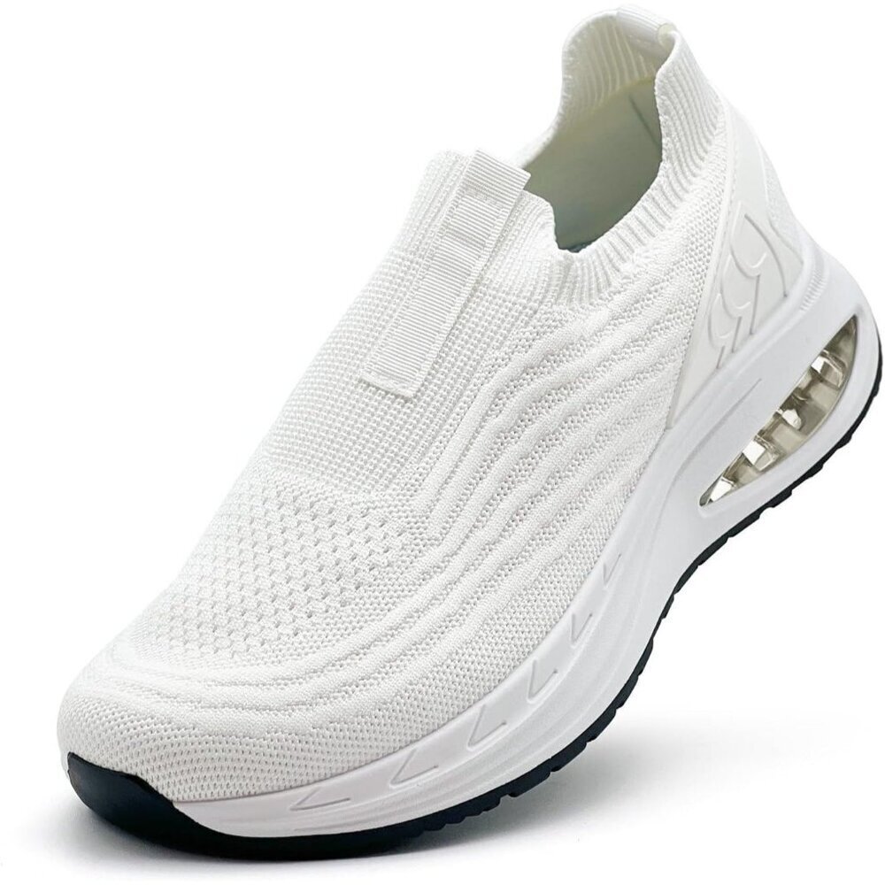 Dolphinslides Women Men White Running Athletic Tennis Lightweight Sport Sneakers